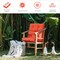 Tufted Outdoor Patio Chair Seating Pad with 4 Attached String Ties